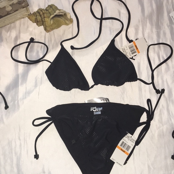 Fox Other - NWT Hero Triangle Top & Hero Side Tie Bottom